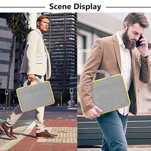 Hseok Laptop Sleeve 13-14 Inch Case Briefcase Compatible with MacBook Neo Pro 14 M5/M4/M3/M2/M1, All Models 13.3 Mac Air/Pro, XPS 13 14, Most Popular 13"-14" Notebooks,L01G01 - color: L01G01, size: 13"-14"