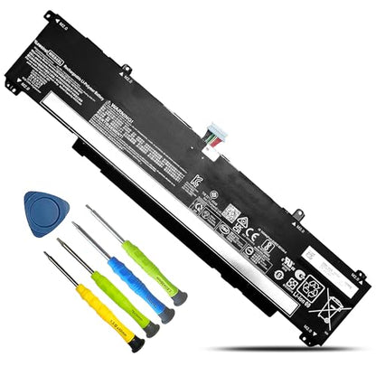 WK04XL M39179-005 Battery for HP OMEN 16-b 16-c HP Victus 16-e 16-d 15-f Series Victus 16-D0001UR 16-D0023DX 16-D1113TX 16-E0005UA 16-E0029UR 16-E0194NW Notebook 15.4V 70.07Wh 4323mAh - size: 8.85*4.25*0.33inch WK04XL