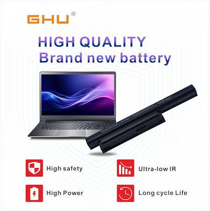 GHU New Battery 58 WH Replacement for VGP-BPS22 BPS22 VGP-BPS22A VGP-BPL22 VGP-BPS22/A Compatible for Selected Sony VAIO Notebook Battery 6-Cell 5200mAh 58Wh - style: 58Wh/(VGP-BPS22)