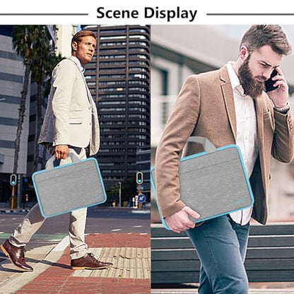 Hseok Laptop Sleeve 13-14 Inch Case Briefcase Compatible with MacBook Neo Pro 14 M5/M4/M3/M2/M1, All Models 13.3 Mac Air/Pro, XPS 13 14, Most Popular 13"-14" Notebooks,L01G02 - color: L01G02, size: 13"-14"
