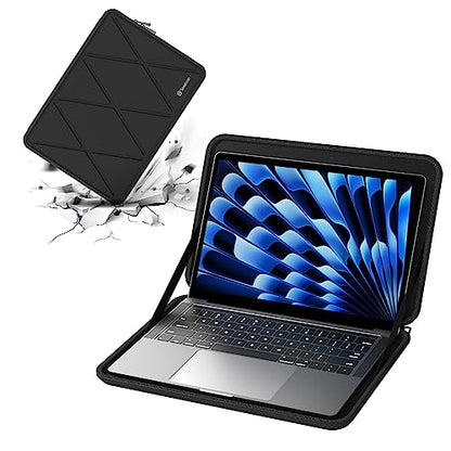 Smatree 15 inch Hard Sleeve Case for 15.3 inch MacBook Air 2025 M4/2024 M3/2023 M2, 15.6 inch HP EliteBook 650/655, ProBook 450/455, ZBook Power G9/G10, Pavilion 15, 15.6 inch Dell Inspiron 15 | Compatible for MacBook Air 2023 M2, HP EliteBook 650/655, Pr