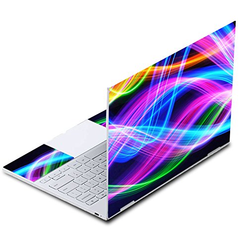 MightySkins Skin Compatible with Google Pixelbook - Light Waves | Protective, Durable, and Unique Vinyl Decal wrap Cover | Easy to Apply, Remove, and Change Styles | Made in The USA - color: Light Waves