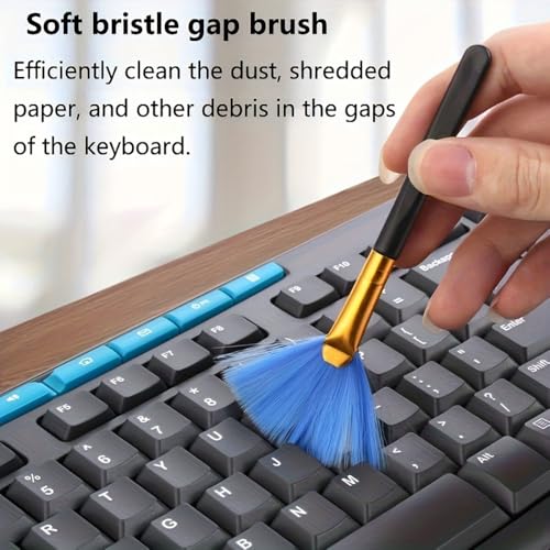 10PCS Digital Cleaning Brush Tool Set, Suitable for dust Removal of Keyboards, laptops, Mobile Phones, etc., Combination