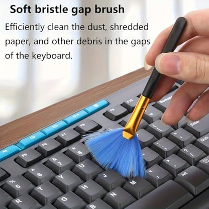 10PCS Digital Cleaning Brush Tool Set, Suitable for dust Removal of Keyboards, laptops, Mobile Phones, etc., Combination