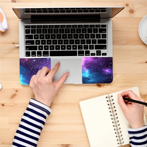 Universal Laptop Skin, DIY Cut-to-Fit Vinyl Cover Compatible with HP, Dell, Lenovo, Mac (13.3" to 15.6"), Anti-Scratch, No Residue & Bubble-Free Protective Decal Sticker, Cosmic Nebula Night Sky - color: Cosmic Nebula Night Sky