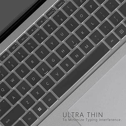 Keyboard Cover Protector for 2023 Microsoft Surface Laptop Studio 2/2022 Laptop Studio 14.4", Premium Ultra Thin, High Transparency Keyboard Skin Film, US Keyboard Layout [Clear TPU] - size: Laptop Studio