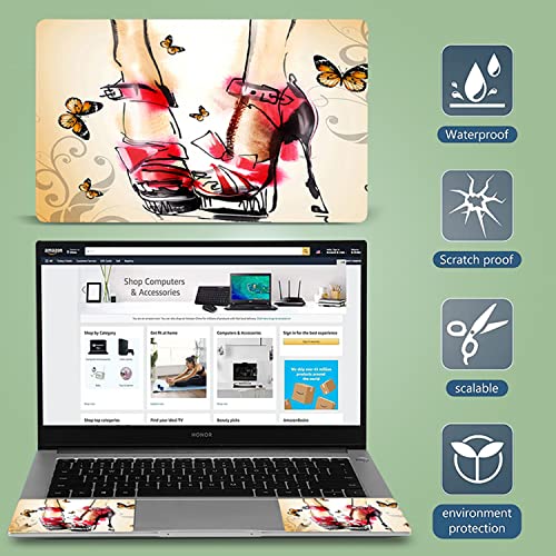 High Heel 11.6 12.1 13 13.3 14 15 15.4 15.6 inches Netbook Laptop Skin Sticker Reusable Protector for 11.6-15.6 Inch Apple Acer Leonovo Sony Asus Toshiba Hp Samsung Dell FY-NEK-006 - color: FY-NEK-006