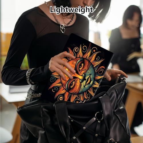 Laptop Skin Sticker Decal 15.6 Inch,12 13 13.3 14 15 15.6 in Laptop Netbook Skins for Notebook,Art Decal Removable Waterproof Scratch Resistant,Universal Vinyl Cover,Cute Sun Face - color: Cute Sun Face