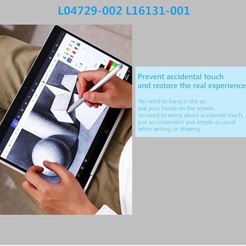 Stylus Pen for HP Elite x2 1013 G3, EliteBook x360 1020 G2, EliteBook X360 1030 G2 G3, Pro x2 612 G2ADDP0221002 Stylus Pen L04729-002 - color: Silver, style: L04729-002