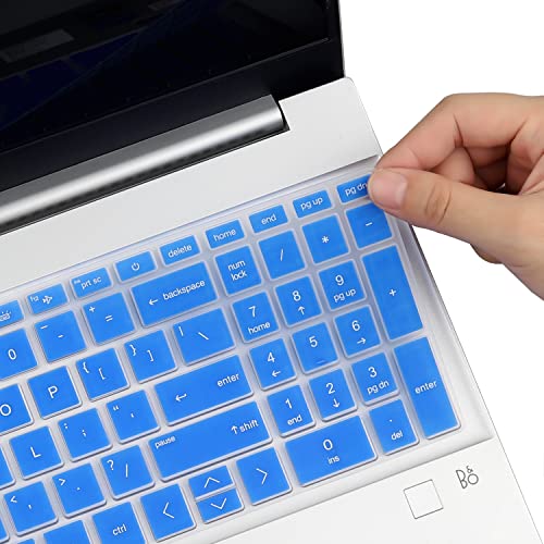 Keyboard Cover for 17.3 HP Laptop 17 17z 17-cn 17-cp 17z-cp000 17-cn1053cl cn0053 17-cn0065cl 17-cn0025nr cn0021nr 17-cp1124od 17-cp0035cl 17-cp0076nr cp0124od cp0047nr cp0013dx cp0025nr, HP 15-eg/eh - color: Blue