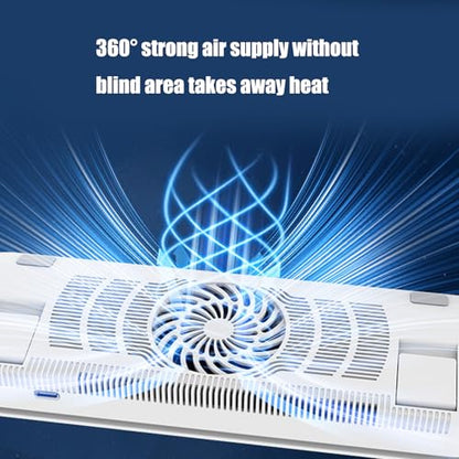Laptop Cooling Pad Stand Gaming Laptop Semiconductor Coolers Laptop Cooling Holder for Laptop Adjustable Rapid Cooling