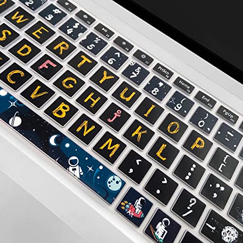 Keyboard Cover Skin for Microsoft Surface Laptop 3/4/5 13.5 & 15 Inch, Surface Laptop Studio/Studio 2 14.4",Space Man - color: Space Man