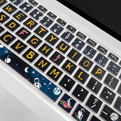 Keyboard Cover Skin for Microsoft Surface Laptop 3/4/5 13.5 & 15 Inch, Surface Laptop Studio/Studio 2 14.4",Space Man - color: Space Man