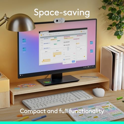 Logitech MK250 Compact Bluetooth Wireless Keyboard and Mouse Combo - White | Bluetooth connection only, compact keyboard with number pad, small ambidextrous M196 mouse with 3 non-customizable buttons - color: White, style: Combo