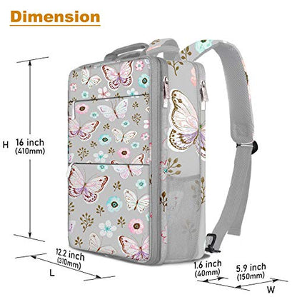ZINZ Slim & Expandable Laptop Backpack 15 15.6 16 Inch Case, Water Resistant Travel Backpack Compatible with MacBook Pro/Neo 16" 15", Dell XPS 15 16 and Most 15" 15.6" 16" Notebooks，P01A01 - color: P01a01, size: 15"-16"