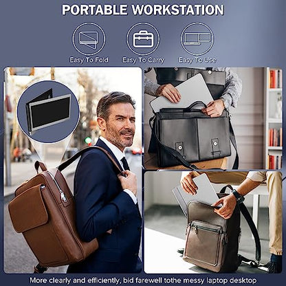 12'' Portable Monitor for Laptop Screen Extender for 13.3'' MacBook, Designed for MacBook Screen Extender FHD 1080P IPS Display Plug and Play P1M - style: Dual-13.3mac