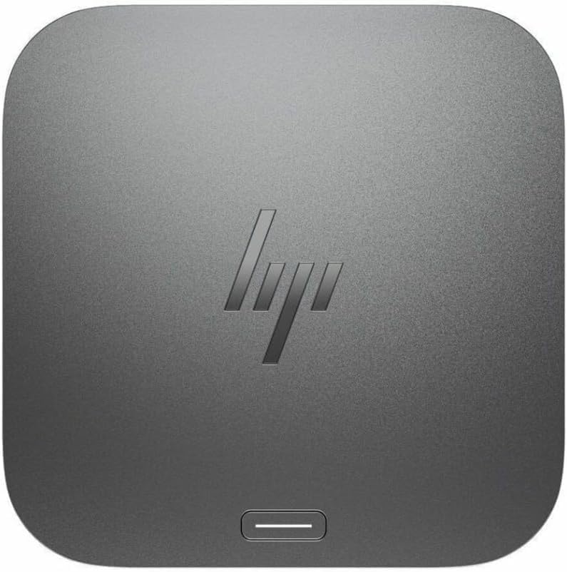 HP 100W G6 Thunderbolt 4 Universal Thunderbolt/USB-C Docking Station | Bundle with DKZ Hub, 9X472UT#ABA, Data Transfers to Any Brand Laptop, Single Cable for Charging - size: 1 Pack, style: 100W G6
