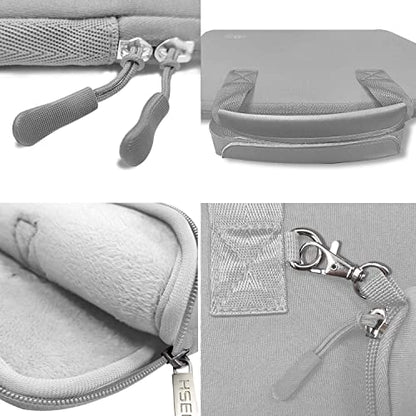 11.6 12.9 13 inch Elastic Laptop Sleeve with Small Case Compatible with 13 inch MacBook Neo Air Pro M5/M4/M3/M2/M1, iPad 13 12.9, XPS 13 and Most 11.6 12.9 13 inch Notebooks Tablets,L02G03 - color: L02g03, size: 11.6"-13"