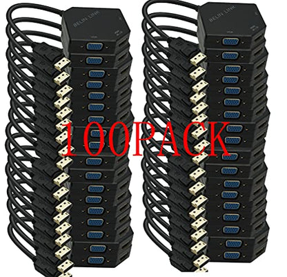 DP to HDMI VGA DVI Adapter Displayport to HDMI 4K Adapter 3 in 1 Display Port to HDMI VGA DVI Converter Male to Female Gold-Plated (Diamond Shaped) (100 Pack Diamond Shaped) - color: 100 PACK Diamond Shaped