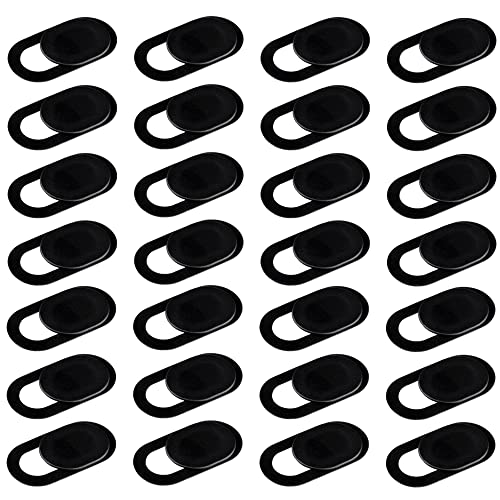 50 Pieces Webcam Cover Slider, 0.027-Inch Ultra Thin Web Camera Protective Privacy Covering Slide Stickers for Computer, Laptop, MacBook Pro/Air, iPhone, Tablet, PC, iPad, iMac
