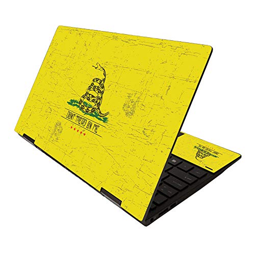 MightySkins Skin for HP Envy x360 13" (2020) - Dont Tread | Protective, Durable, and Unique Vinyl Decal wrap Cover | Easy to Apply, Remove, and Change Styles | Made in The USA - color: Dont Tread