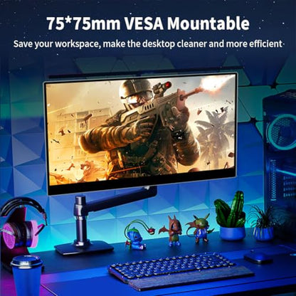 17.3" 4K Portable Monitor Touchscreen, 120Hz UHD Gaming Display 3840x2160 with MPP Stylus Support, 100% DCI-P3, HDMI 2.1 USB-C, VESA External Screen for Laptop Console PC - size: 17.3 Inch