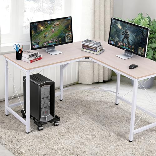 Pc Stand for Floor, Adjustable Computer Tower Stand for Carpet,Mobile CPU Stand with 4 Rolling Caster Wheels, PC Tower Stand Fits Most PC Under Desk-D-Black - color: D-Black