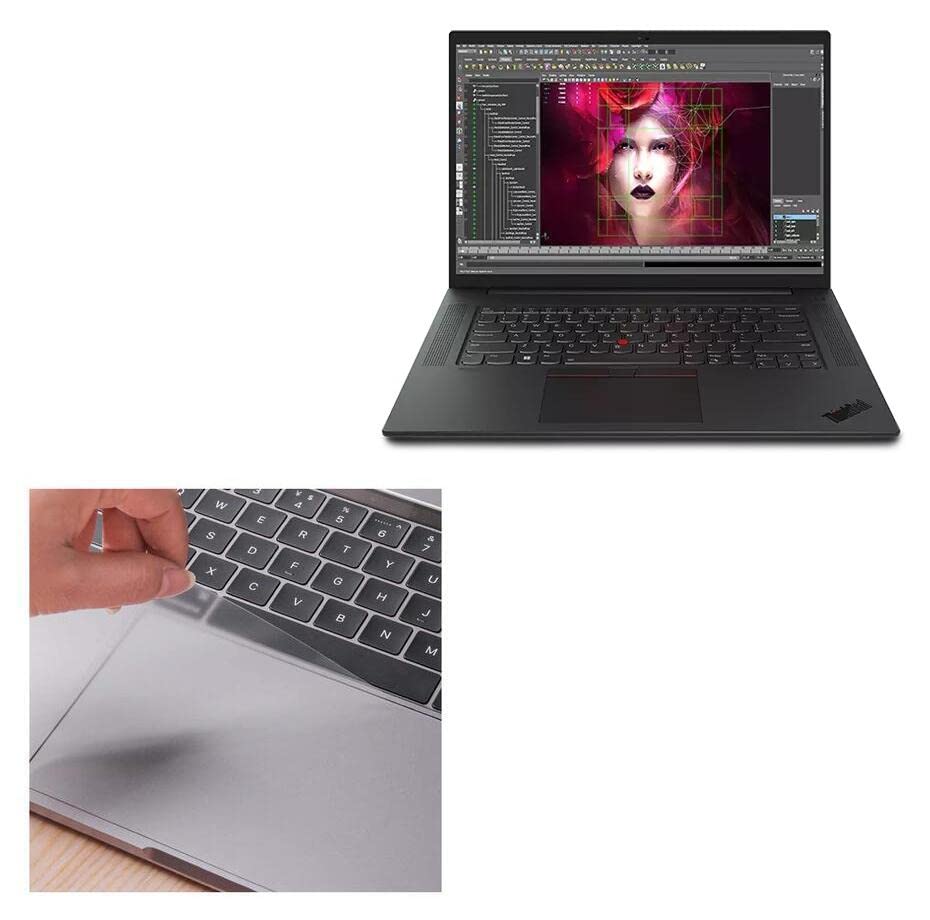BoxWave Touchpad Protector Compatible with Lenovo ThinkPad P1 (16 in - 21DC) - ClearTouch for Touchpad (2-Pack), Pad Protector Shield Cover Film Skin