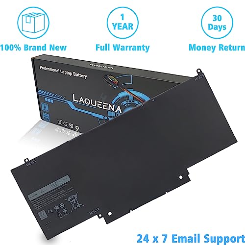 DGGGT Laptop Battery Compatible with Dell XPS 11 XPS11D-1308T XPS11D-1508T XPS11R-1508T Series GF5CV 7.4V 40Wh 4-Cell - style: DGGGT
