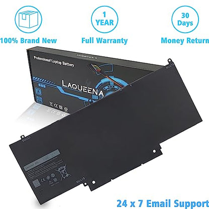 DGGGT Laptop Battery Compatible with Dell XPS 11 XPS11D-1308T XPS11D-1508T XPS11R-1508T Series GF5CV 7.4V 40Wh 4-Cell - style: DGGGT