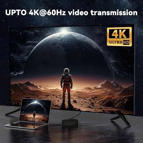 USB C 3.2 240W Extension Curved Cable 5M 16.5FT Charging Data | 20Gbps Gen-2 High Speed Data Transfer,,4K Video Ultra HD,Fast Charge,nylon-braided,Compatible with Thunderbolt 3/4 Computers - size: 5 m, style: USB 3.2 90° Elbow