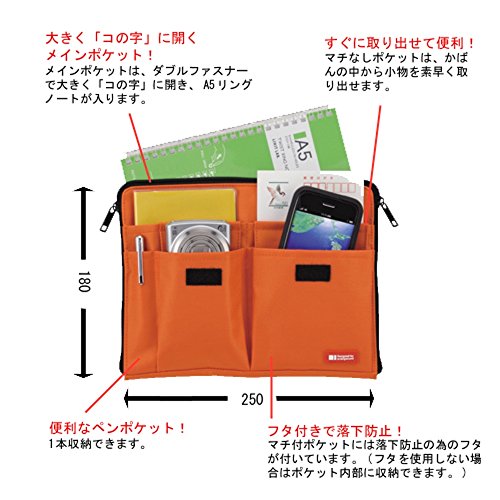 LIHITLAB Bag Laptop Sleeve with Storage Pockets (Bag-in-Bag), 7.1 x 9.8 Inches, Yellow Green (A7553-6) - color: Yellow Green, size: 7.1 in x 9.8 in