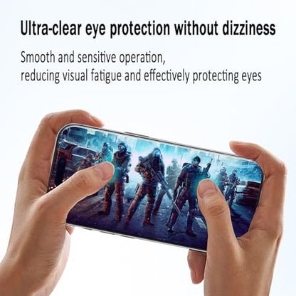 2 Pack Anti Blue Light Screen Protector for iPhone 17 Pro Max 6.9 Inch Eye Protection Tempered Glass Film, Easy to Install, Bubble Free - size: iPhone 17 Pro Max 6.9-inch