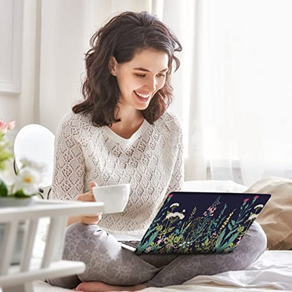AIMSA Laptop Skin Sticker Decal, 12 13 13.3 14 15 15.4 15.6 inch Laptop Art Decal Protector Notebook Netbook PC 15.6" Universal Vinyl Cover, Flowers Plants - color: Flowers Plants