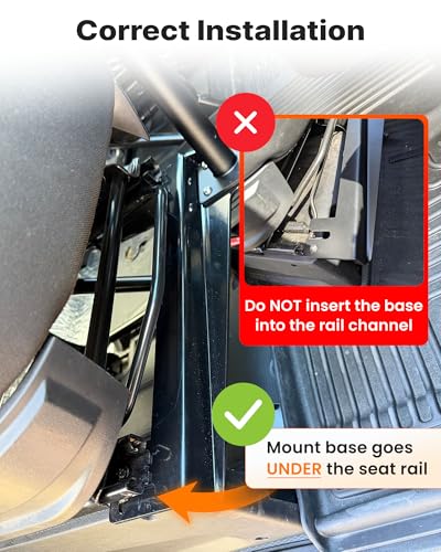 MELIPRON No-Drill Laptop Mount Fit for Mercedes Sprinter, ProMaster City | Heavy-Duty Mobile Office for Technicians and Fleets, Fit for ProMaster Vans & Dodge Charger, Cooling Fans, Dual Swing Arms