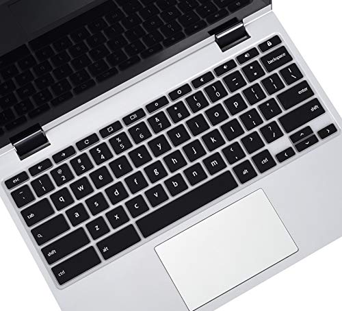 Keyboard Cover for 14" ASUS Chromebook Flip C433 C433TA C434 C434TA C302 C302CA/ASUS Chromebook CX1/ASUS Chromebook 14 C425TA/ASUS Chromebook C423NA C523NA Keyboard Skin-Black - color: Black