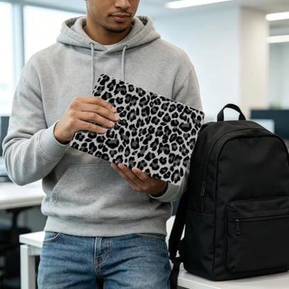 for MacBook Neo Case 13 inch 2026 Model A3404, Black Leopard | Protective Pattern Hard Shell for Mac Neo Case 13 inch, Keyboard Covers & Screen Protector, Scratch Resistant, Precision Fit - color: Black Leopard