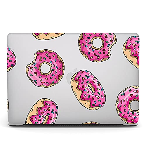 Bandless case for MacBook Pro 13 inch with CD-ROM Model: A1278(Old Version 2012/2011/2010/2009/2008), Plastic Hard Shell Case Cover & Keyboard Cover Skin - Donut, A1278(Pro 13 w/CD-ROM 2008-2012) - color: Donut, size: A1278(Pro 13 w/CD-ROM 2008-2012)