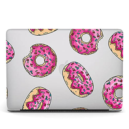 Bandless case for MacBook Pro 13 inch with CD-ROM Model: A1278(Old Version 2012/2011/2010/2009/2008), Plastic Hard Shell Case Cover & Keyboard Cover Skin - Donut, A1278(Pro 13 w/CD-ROM 2008-2012) - color: Donut, size: A1278(Pro 13 w/CD-ROM 2008-2012)