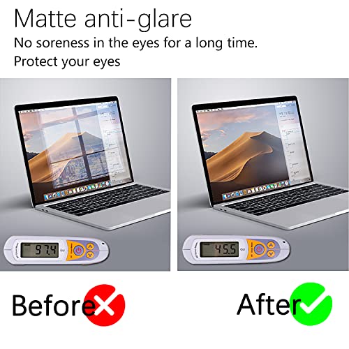 3 Pack Anti Glare Screen Protector for New Apple 2026-2025-2024-2023 MacBook Air 15 inch (Model: A3448 A3241 A3114 A2941) Laptop with M5 M4 M3 M2 Chip 15.3 inch Laptop,Anti Fingerprint (Matte) Shield - size: MacBook Air 15.3 inch