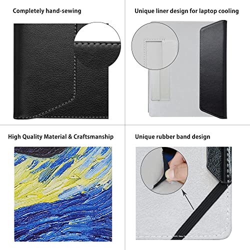 Protective Case for HP OmniBook Ultra Flip 2-in-1 14-fhXXXX 14-fh0047nr 14t-fh000/ENVY x360 14 14-fcXXXX 14t-fc000/ENVY x360 14 14-faXXXX 14-fa0047nr/LG gram 14 2-in-1 14T90S,Starry - color: Starry Night