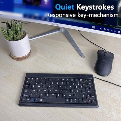 CUQI USB Mini Keyboard,DIY Experiment Mini Keyboard Gaming,USB Interface for Android TV Box,Windows PC,Raspberry Pi,Windows 10/8/7