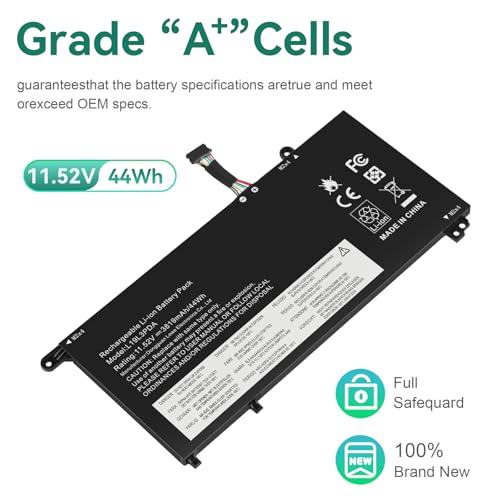 Futurebatt L19C3PDA L19M3PDA Laptop Battery Replacement for Lenovo ThinkBook 14 15 (G2 ITL, G3 ACL, G2 are, G3 ITL, G4 ABA) Series L19L3PDA L19M3PDA L19D3PDA SB10Z21196 SB10Z21203 - size: L19L3PDA 8.78×4.88×1.06 in