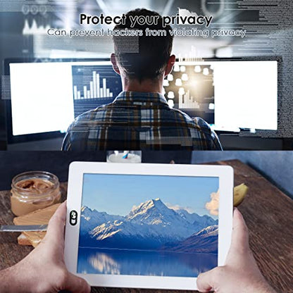 Webcam Laptop Camera Cover Slide, Cute Pattern Web Camera Cover, 0.02-Inch Ultra-Thin Fits for Laptop MacBook Pro iMac Air Computer Smartphones Tablets Protect Your Privacy Security (Panda-3Pack)