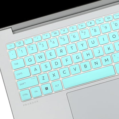 Keyboard Cover for HP ProBook 440 G11 14 & HP ProBook 445 G11 14-inch Laptop Accessories Keyboard Protective Cover Skin (NOT Fit HP ProBook 440 445 G10/G9/G8/G7/G6/G5)-Hotblue - color: Hotblue