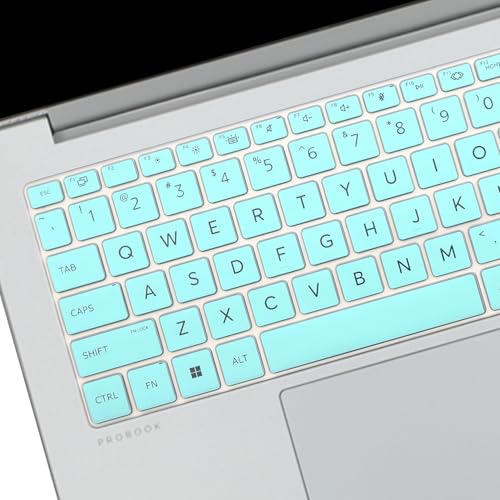 Keyboard Cover for 2026 2025 2024 HP EliteBook 640 645 G11 14" & EliteBook 1040 G11 14" Laptop Accessories Protective Skin, US Layout(Not fit EliteBook 640 645 1040 G8/G9/G10 or Older)-Hotblue - color: Hotblue