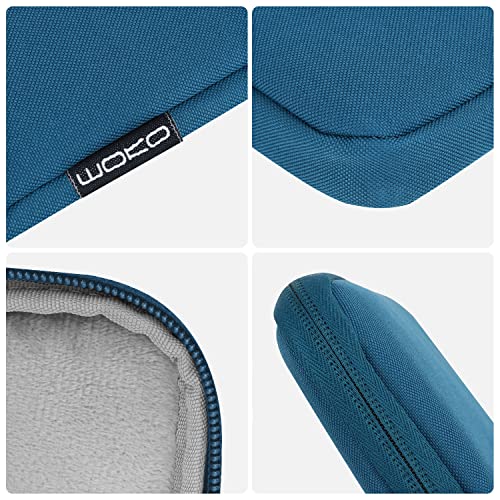 MoKo 9-11 Inch Tablet Sleeve Bag Padded Protetive Carrying Case | Fits New 11inch iPad Air M4, iPad A16 2025, iPad Pro 11 M4, Air 5/4/3, iPad 10/9/8th Gen, Tab S8/S9 11", Peacock Blue - color: Peacock Blue, size: 9-11 inch