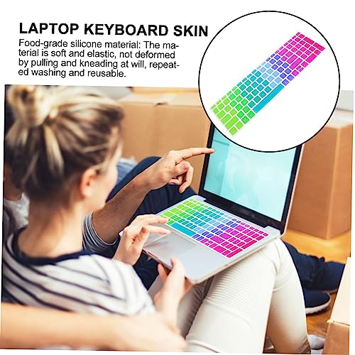 Keyboard Protective Film Skin Dust Cover Gradient Pattern Style