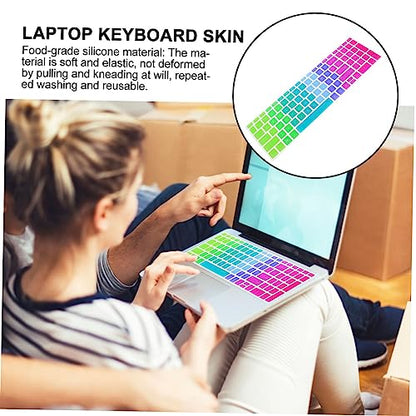 Keyboard Protective Film Skin Dust Cover Gradient Pattern Style