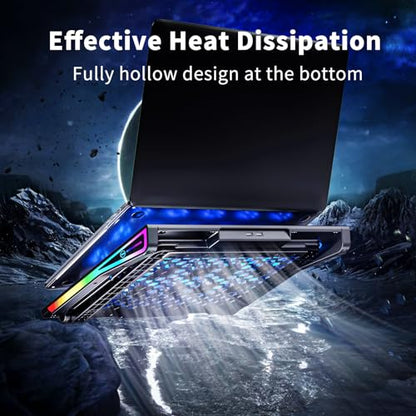 AICHESON Gaming Laptop Cooling Pad and 2 USB A to A Cable Set